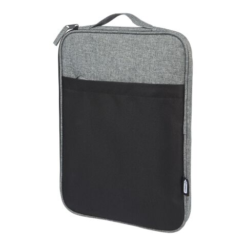Reclaim 14&quot; GRS recycled two-tone laptop sleeve 2.5L Standard | Solid black-Heather grey | No Branding | not available | not available | not available