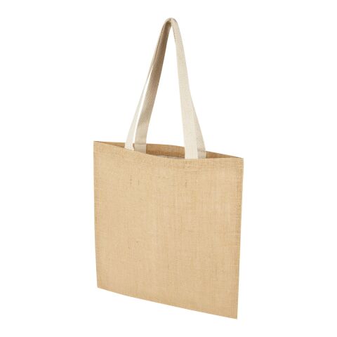 Juta 300 g/m² jute tote bag 7L Standard | Natural-Transparent | No Branding | not available | not available
