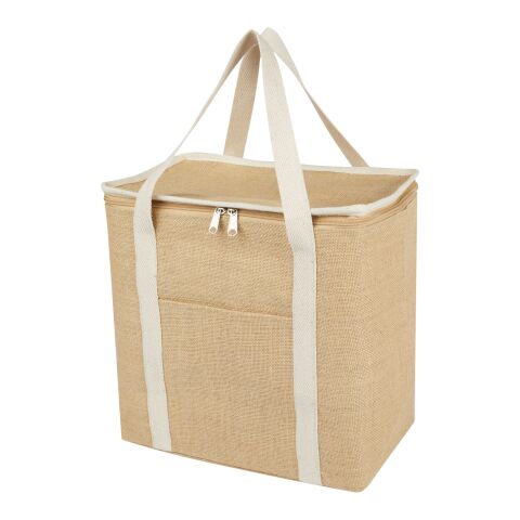 Juta 300 g/m² jute cooler bag 19L Standard | Natural-White | No Branding | not available | not available