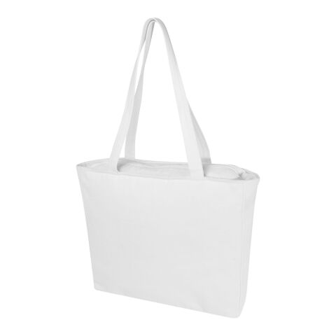 Weekender 400 g/m² recycled tote bag Standard | White | No Branding | not available | not available | not available