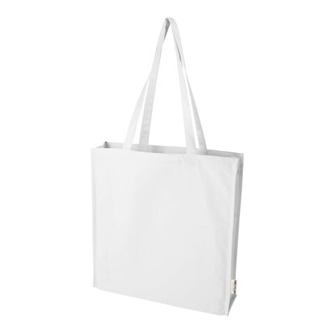 Florida 270 g/m² GRS recycled gusset tote bag 14L Standard | white | No Branding | not available | not available | not available