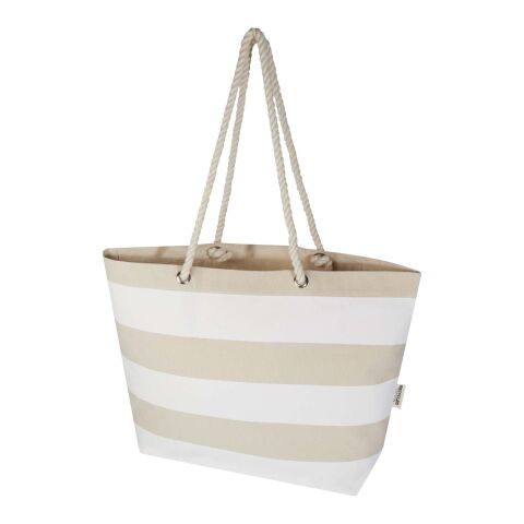 Florida 270 g/m² GRS recycled beach tote bag 18L Standard | Natural-Transparent | No Branding | not available | not available | not available