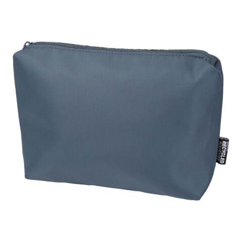 Trip Aware™ recycled travel toiletry pouch 2L Standard | Hale Blue | No Branding | not available | not available | not available