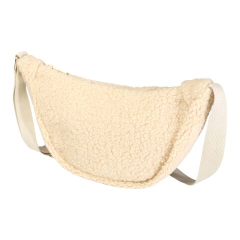 Bear GRS recycled sherpa crossbody bag 3L Natural | No Branding | not available | not available