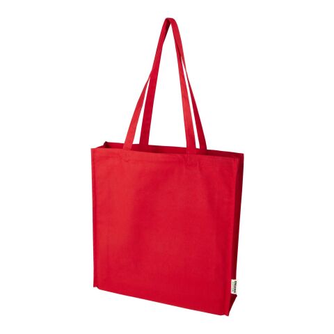 Odisha 180 g/m² OCS organic full gusset tote bag 14L  Standard | Red | No Branding | not available | not available | not available