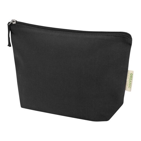 Odisha 180 g/m² OCS organic toiletry bag 1L  Solid black