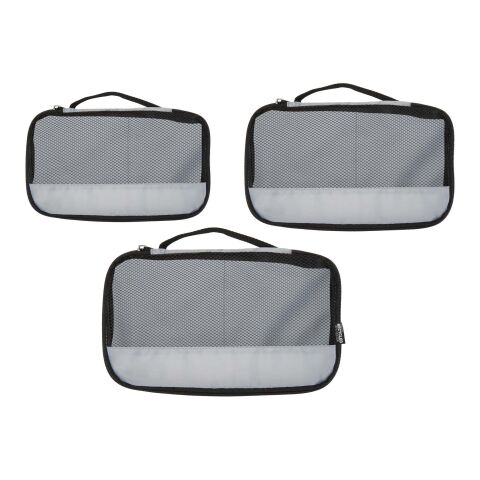 Jet GRS recycled packing cubes - set of 3 Grey