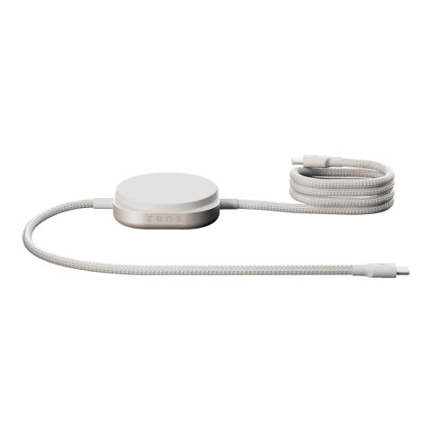 Zens Pro 2 240W USB-C 2-in-1 charging cable White