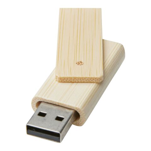 Rotate 4GB bamboo USB flash drive Standard | Beige | No Branding | not available | not available