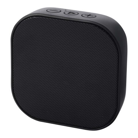 Stark 2.0 3W mini RCS recycled plastic Bluetooth® speaker Standard | Solid black | No Branding | not available | not available