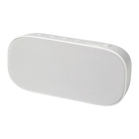 Stark 2.0 5W recycled plastic IPX5 Bluetooth® speaker Standard | White | No Branding | not available | not available
