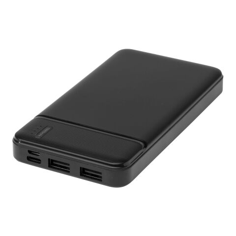 Loop 10.000 mAh recycled plastic power bank Standard | Solid black | No Branding | not available | not available
