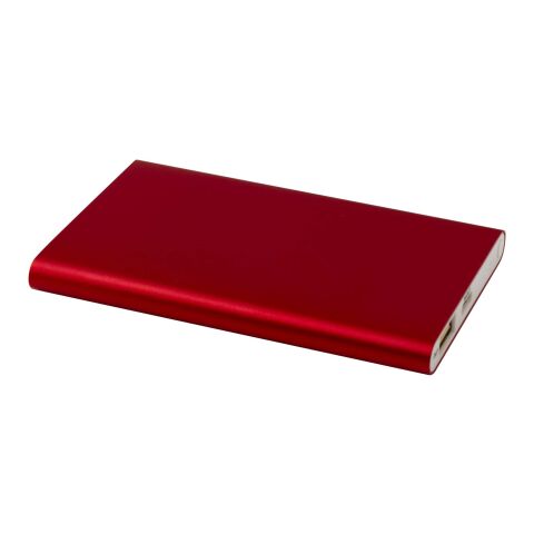Pep 4000 mAh Type-C recycled aluminium power bank Standard | Red | Not applicable | No Branding | not available | not available