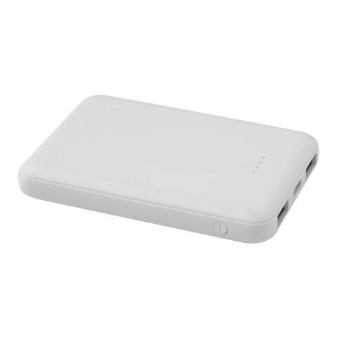 Asama 5000 mAh Type-C recycled plastic power bank Standard | White | Not applicable | No Branding | not available | not available