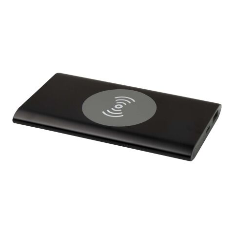 Juice 4000 mAh Type-C recycled aluminium wireless power bank Solid black | not available