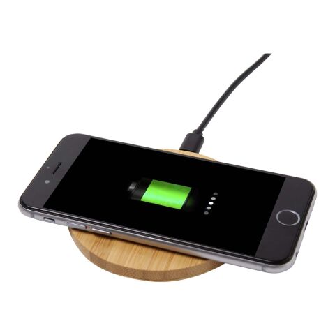 Essence 15W bamboo wireless charging pad Standard | Brown | No Branding | not available | not available