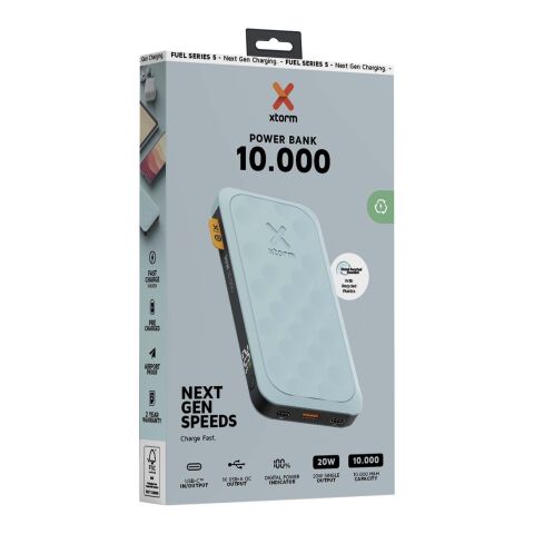Xtorm FS510 Fuel Series 10.000 mAh 20W power bank Standard | Aqua blue | No Branding | not available | not available