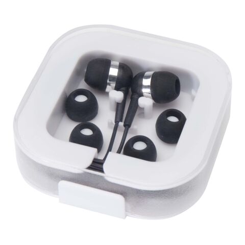 Dofida wired Type-C earbuds with recycled plastic storage box Standard | Black | No Branding | not available | not available