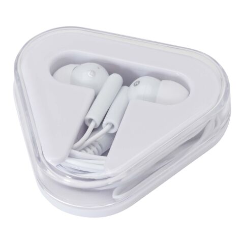 Rebel earbuds with recycled plastic storage box Standard | white | No Branding | not available | not available