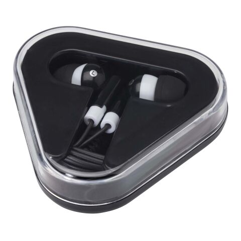 Rebel earbuds with recycled plastic storage box Standard | Solid black | not available | No Branding | not available | not available