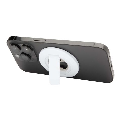Ain recycled plastic magnetic phone stand with bottle opener  Standard | White | No Branding | not available | not available