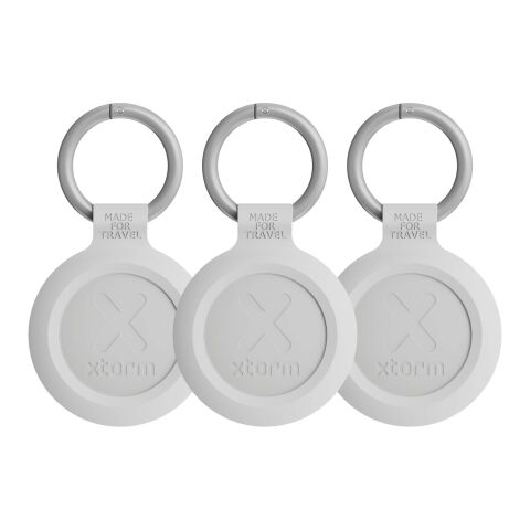 Xtorm XTAG2A 3-pack water resistant travel tag Standard | Ash white melange | Not applicable | No Branding | not available | not available