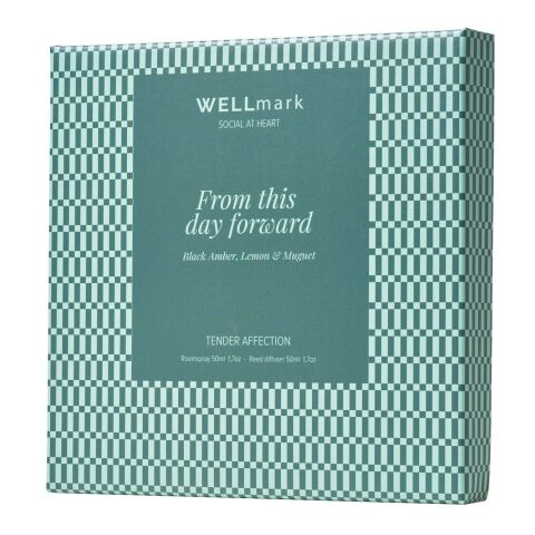 Wellmark Tender Affection 50 ml room spray and 50 ml diffuser gift set Green flash