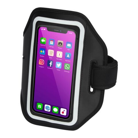 Haile reflective smartphone arm band Standard | Solid black | No Branding | not available | not available | not available