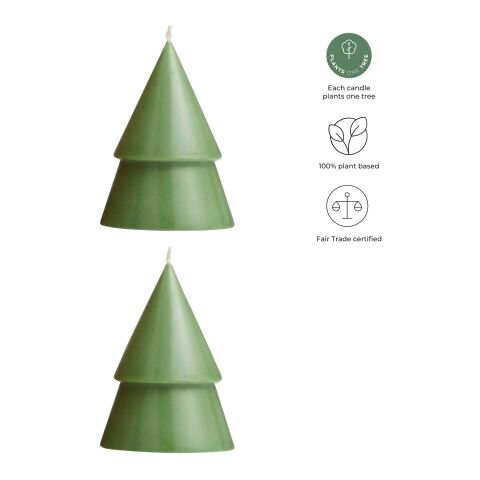 Orginal Home Xmas tree candle matcha - M Heather green | No Branding