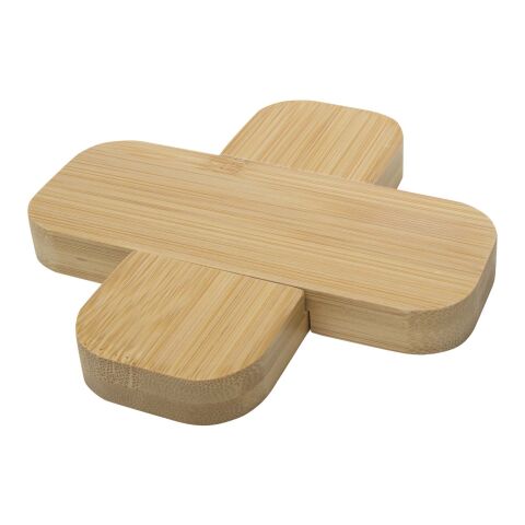 Croc bamboo trivet - small Standard | Natural | No Branding | not available | not available