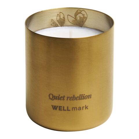 Wellmark scented candle Standard | Gold | not available | No Branding | not available | not available
