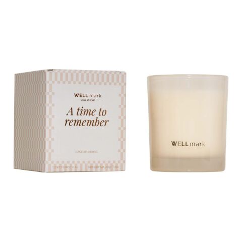 Wellmark Echoes of Kindness 210 g scented candle Pale blush pink