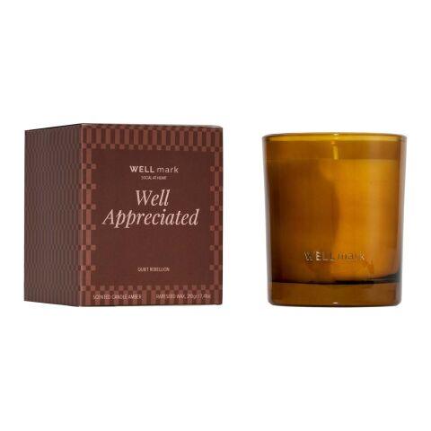 Wellmark Quiet Rebellion 210 g scented candle Maroon