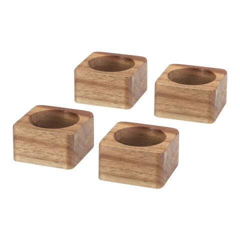 Napora acacia wood napkin ring holders Wood