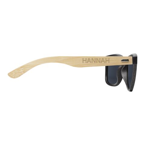 Sun Ray bamboo sunglasses Standard | Solid black | not available | No Branding | not available | not available