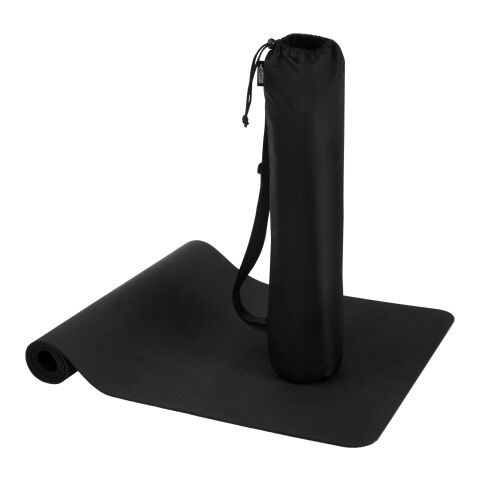 Virabha recycled TPE yoga mat Standard | Solid black | not available | No Branding | not available | not available | not available