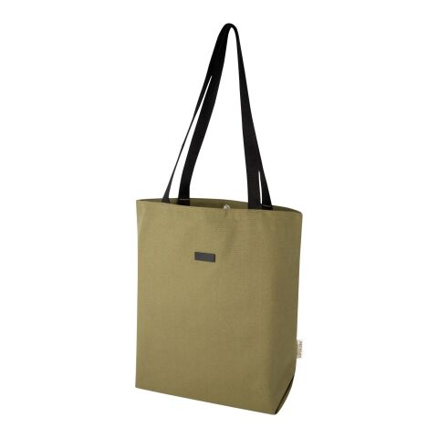 Joey GRS recycled canvas versatile tote bag 14L Standard | Olive | Not applicable | No Branding | not available | not available | not available