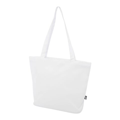 Panama GRS recycled zippered tote bag 20L Standard | White | No Branding | not available | not available | not available