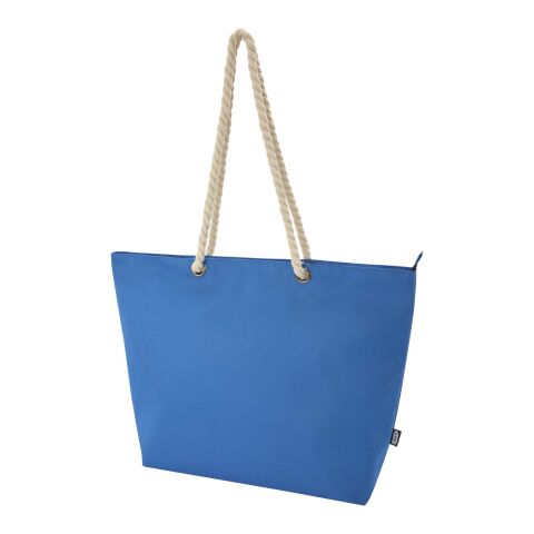 Panama GRS recycled beach cooler tote bag with cord handles Standard | Royal blue | not available | No Branding | not available | not available
