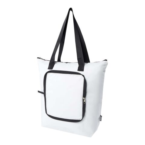 EcoFold RPET foldable tote cooler bag 15L Standard | white | No Branding | not available | not available | not available