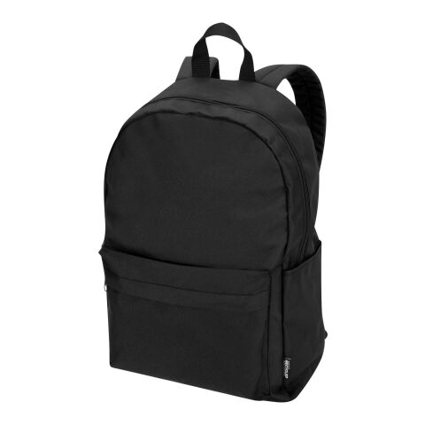 Byron 14" GRS recycled city laptop backpack 16L Standard | Solid black | not available | No Branding | not available | not available | not available