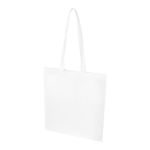 EcoSeal GRS recycled nonwoven convention tote bag 6L Standard | White | No Branding | not available | not available | not available