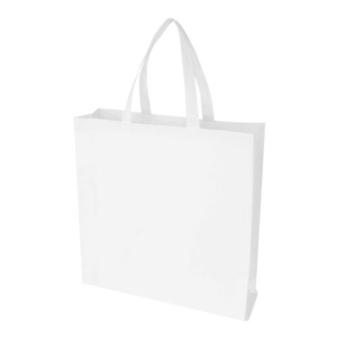 EcoSeal GRS recycled nonwoven gusset tote bag 12L Standard | White | No Branding | not available | not available | not available