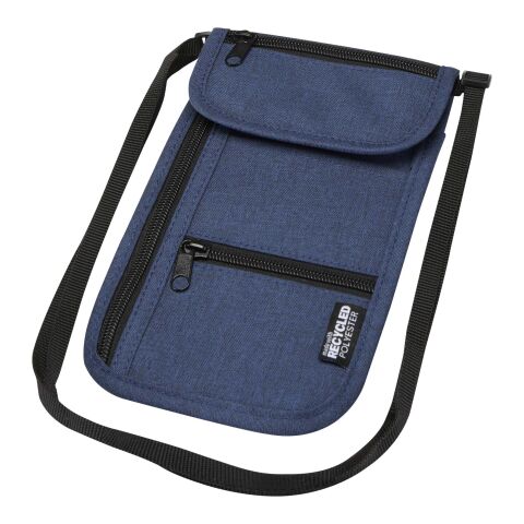 Ross GRS recycled smart travel pouch Standard | Navy | No Branding | not available | not available | not available