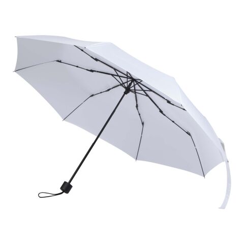 Aaron 23'' foldable manual umbrella White