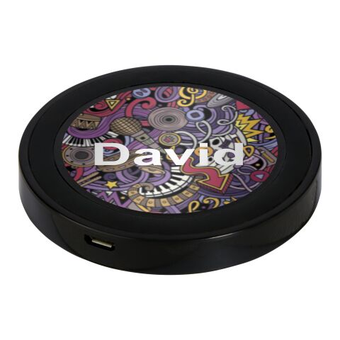 Freal wireless charging pad Shiny black-Solid black | No Branding | not available | not available