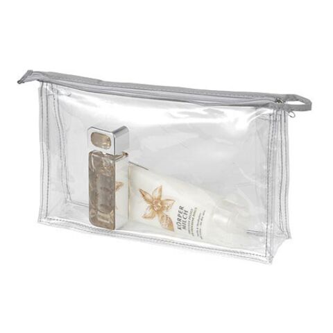 Halfar zipper bag UNIVERSAL Transparent | Without Branding