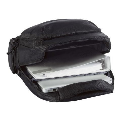 Halfar notebook backpack MISSION black | Without Branding | not available