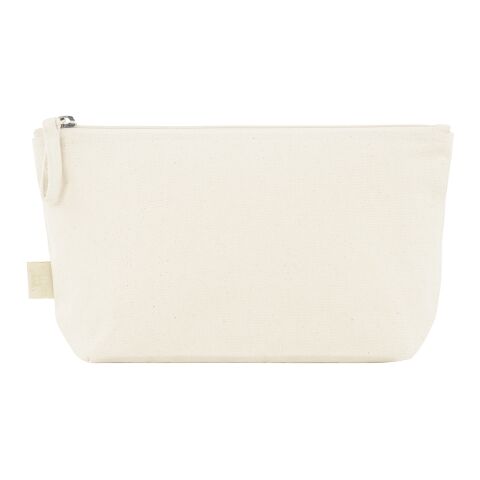 Halfar zipper bag ORGANIC M light grey | Without Branding | not available