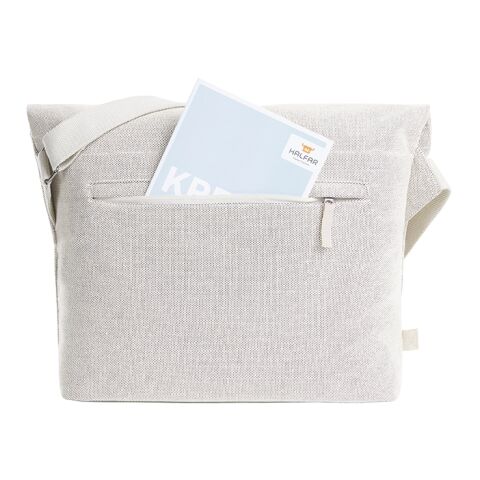Halfar shoulder bag LOOM light grey | Without Branding | not available